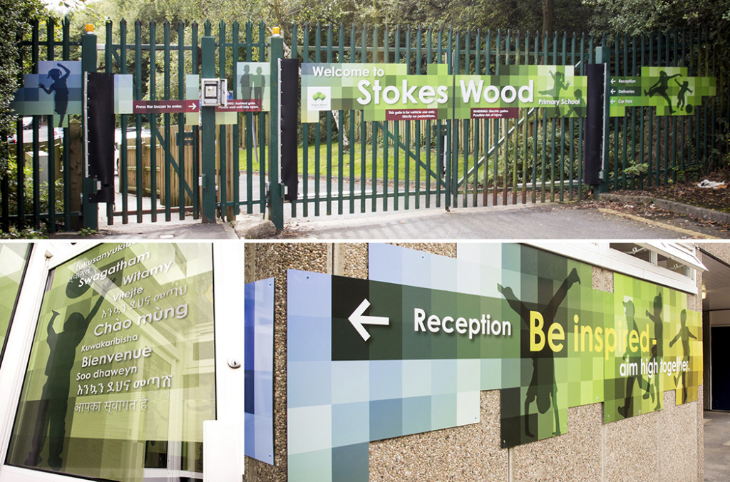SCHOOL SIGNAGE + DISPLAYS SCAPE CREATIVE GRAPHIC DESIGN