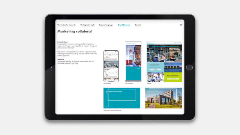ENERGY TRANSITION CAMPUS AMSTERDAM – IDENTITY APPLICATION